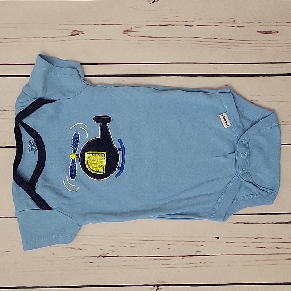 Helicopter onesie